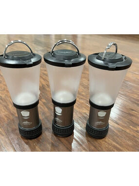Pack of 3 Cascade Mountain Tech Compact Collapsible Led Lantern 500 Lumens